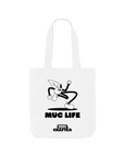 White Mug Life Tote Bag - Very Craftea