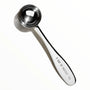 Stainless Steel Metal Tea Scoop with 'A Perfect Cup of Tea' Stamped On Handle from Very Craftea 